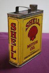 Early Shell 2 Litres Motor Oil Tin