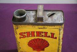 Early Shell 2 Litres Motor Oil Tin