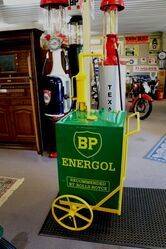 Early Single Pump BP Oil Cart 