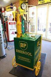 Early Single Pump BP Oil Cart 