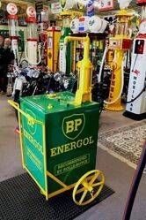 Early Single Pump BP Oil Cart 