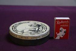 Early The Balkan Sobranie Smoking Mixture Tobacco  Tin 