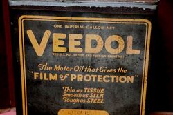 Early Veedol Neptune Extra Heavy 1 gal Motor Oil Tin