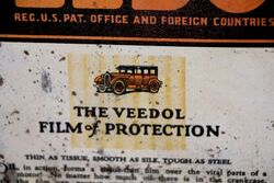 Early Veedol Neptune Extra Heavy 1 gal Motor Oil Tin