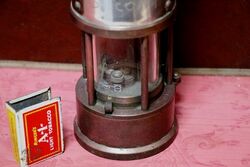 Early Vintage Protector Safety Lamps Miners Lamp