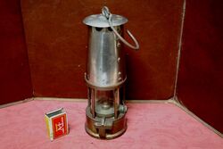 Early Vintage Protector Safety Lamps Miners Lamp