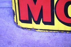 Early Vintage Shell Motor Spirit Enamel Advertising Sign 