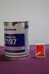Eastman One Quart Turbo Oil 2197 Tin 
