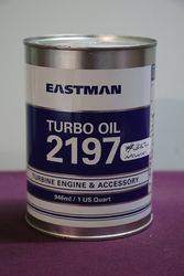 Eastman  One Pint  Turbo Oil 2197 Tin 