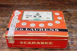 Ed Laurens Scarabee Cigarette Tin