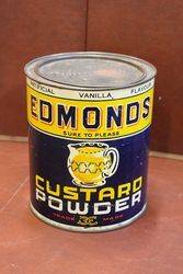 Edmonds Custard Powder Tin