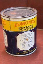 Edmonds Custard Powder Tin
