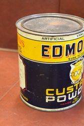 Edmonds Custard Powder Tin