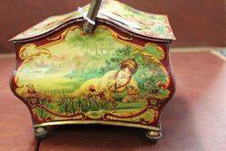 Edwardian Huntley and Palmers Biscuit Tin