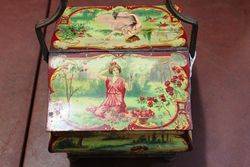 Edwardian Huntley and Palmers Biscuit Tin