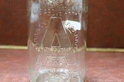 Embossed Atlantic Quart Oil Bottle