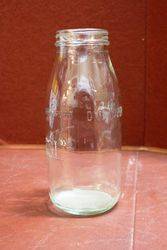 Embossed Quart Energol Oil Bottle