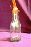 Embossed Shell 1ltr Oil Bottle With Plastic Top