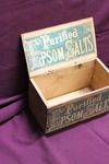 Epsom Salts Wood Advertising Display Box