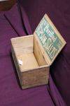 Epsom Salts Wood Advertising Display Box