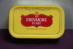 Erinmore Flake Pipe TObacco Tin 