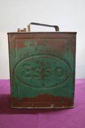 Esso 2 Gallons Running Board Can 
