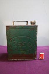 Esso 2 Gallons Running Board Can 