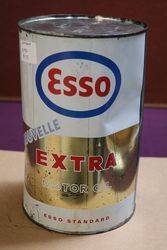 Esso 4 Litres Extra Motor Oil Tin