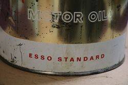 Esso 4 Litres Extra Motor Oil Tin