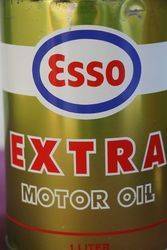 Esso Extra 20W40 MSDM One Litre Motor Oil Tin 