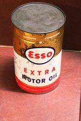 Esso Extra 4 Liter Oil Tin