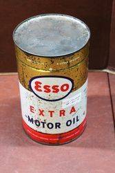 Esso Extra 4 Liter Oil Tin