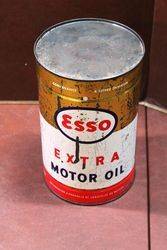 Esso Extra 4 Liter Oil Tin