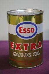 Esso Extra Motor Oil  20W40 MS DM 1 Litre Tin 