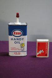 Esso Handy Oil 4 FLOZ Tin 