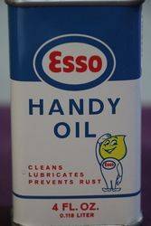Esso Handy Oil 4 Fluid Ozs Tin 