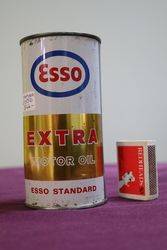 Esso Motor Oil Tin