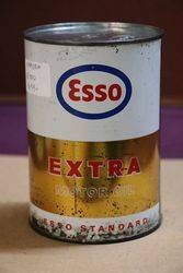 Esso One Litre Motor Oil Tin