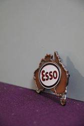 Esso Pin Car Badge By KGLuke Melbourne