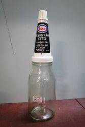 Esso Superlube  1 Quart Oil Bottle.