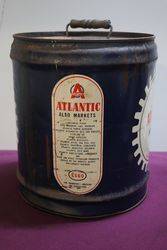 Essolube Atlantic 4 Gallons Motor Oil Drum Esso Atlantic Union Oil Co 