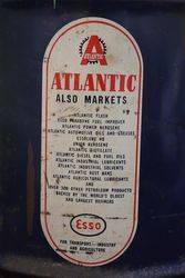 Essolube Atlantic 4 Gallons Motor Oil Drum Esso Atlantic Union Oil Co 