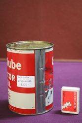 Essolube One Quart Motor Oil Tin