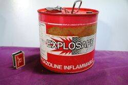 Explosave One Gallon Fuel Tin