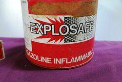 Explosave One Gallon Fuel Tin