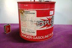 Explosave One Gallon Fuel Tin
