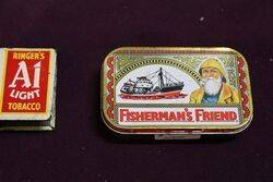 Fishermans Friend Pictorial Lozenges Tin.