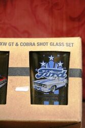 Ford Motor Co XW GT and Cobra Shot Glass Set