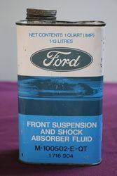 Ford One Quart Oil Tin