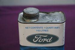 Ford One Quart Oil Tin